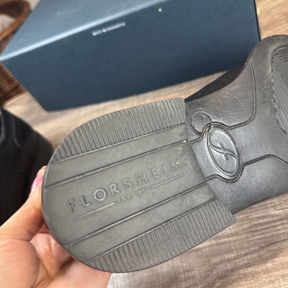 Florsheim Shoe Mens 8 1/2 Black Leather Bio Confort Advanced Formal  F Lite - Picture 7 of 10